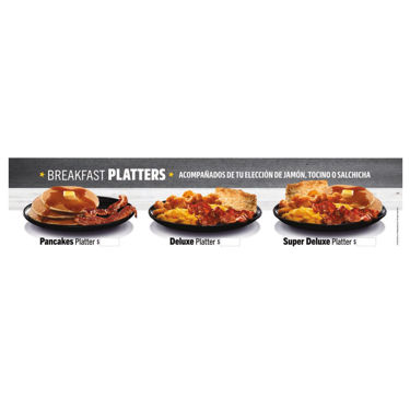 Foto de Menu Banner CON BISCUITS