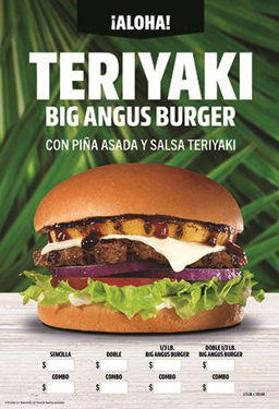 Foto de TERIYAKI BIG ANGUS BURGER | Tradicional