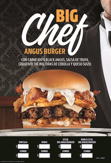 Foto de BIG CHEF ANGUS BURGER / tradicional