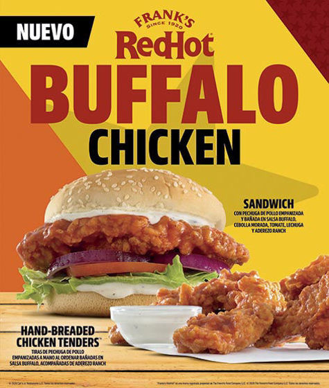 Foto de CarlsJr-BuffaloChickenProducts-Window