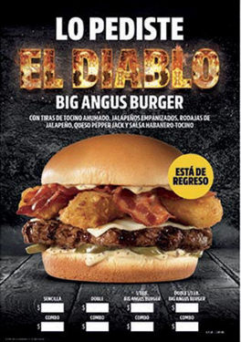 Foto de CarlsJr-ElDiabloBigAngusBurger-SingleHero | Tradicional