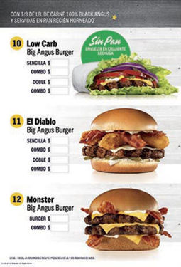 Foto de CarlsJr-Mexico-FullTranslite-BigAngusBurgers2-ELDIABLO | Tradicional