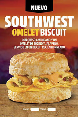 Foto de CarlsJr-SouthwestOmeletBiscuit-SingleHero | Tradicional