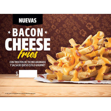 Foto de CarlsJr-BaconCheeseFries-RegisterCard